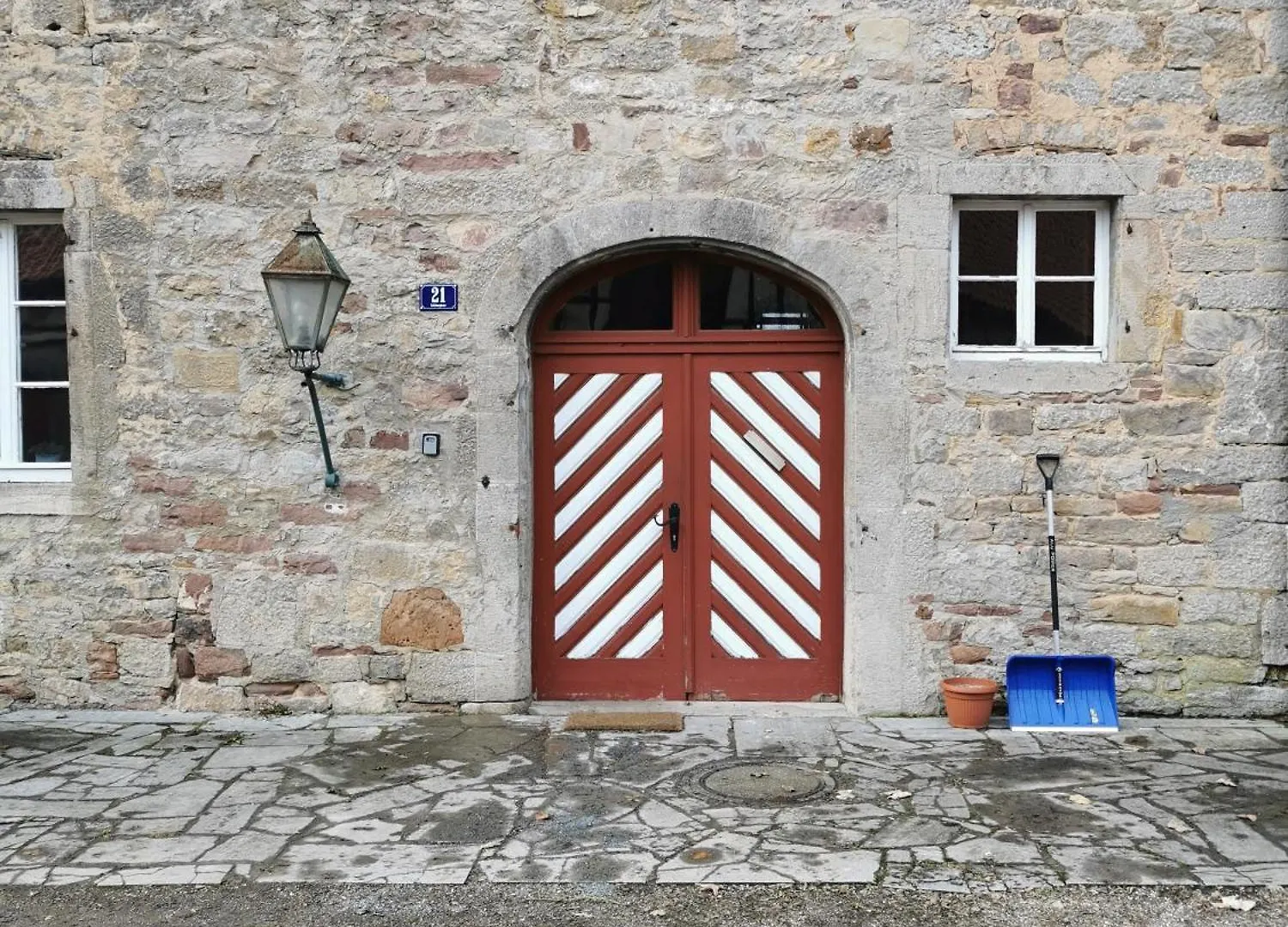 Unsleben Alte Brauerei Am Wasserschloss בית נופש